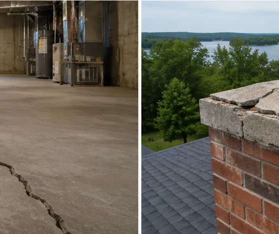 Garage interior and slab inspected in Blaine MN