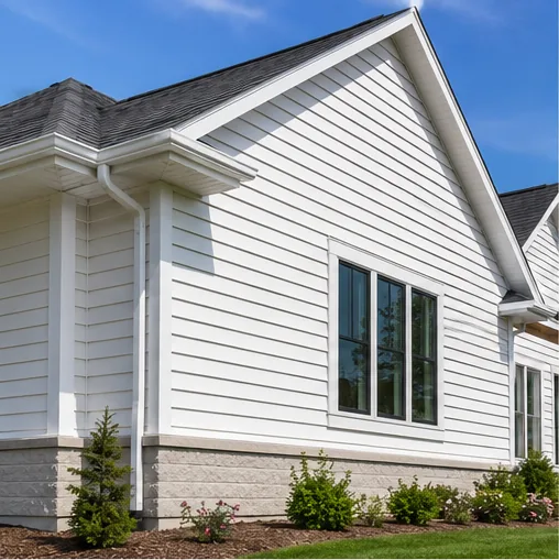 Home exterior siding inspected in Blaine MN