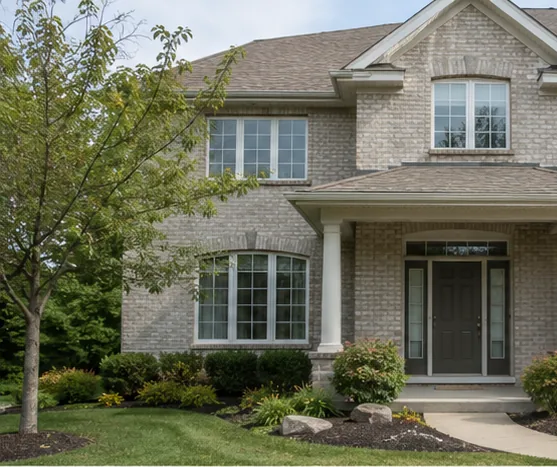 Newer home exterior in Blaine MN