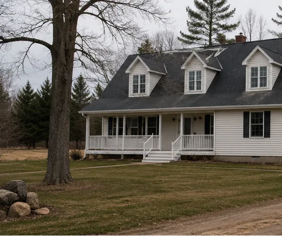 Two-story home exterior in Blaine MN