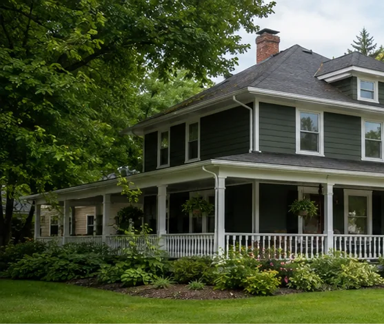 Historic Victorian home exterior in Blaine MN
